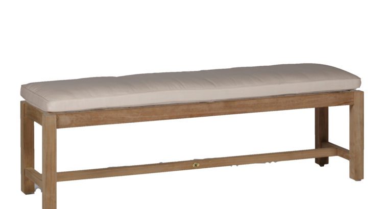 Club Teak Backless Bench