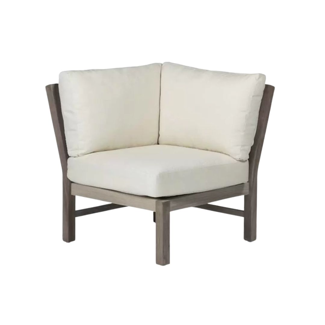 Club Teak Corner Sectional