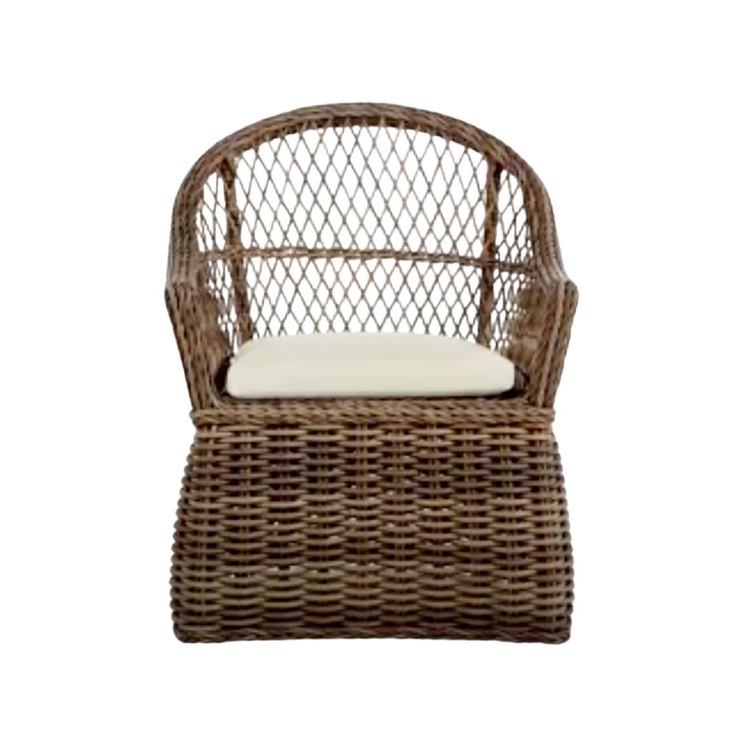 Soho Wicker Dining Arm Chair