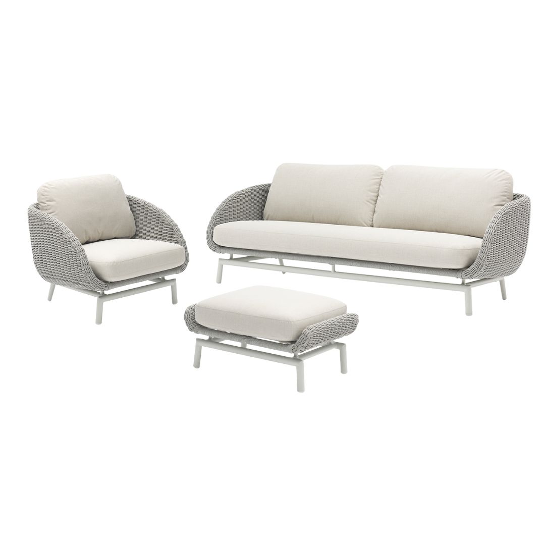 Scoop Sofa Lounge and Ottoman